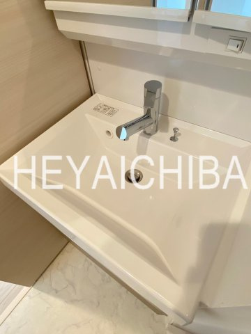 メイクス上野の洗面所