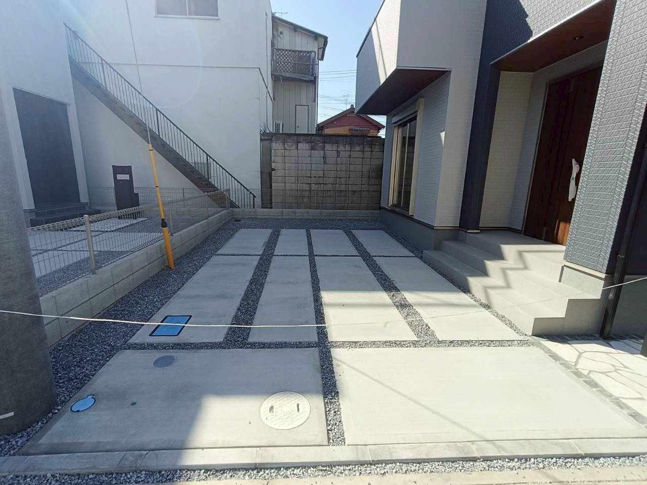 三郷市　鷹野4丁目　新築戸建　全6棟の玄関|施工例です