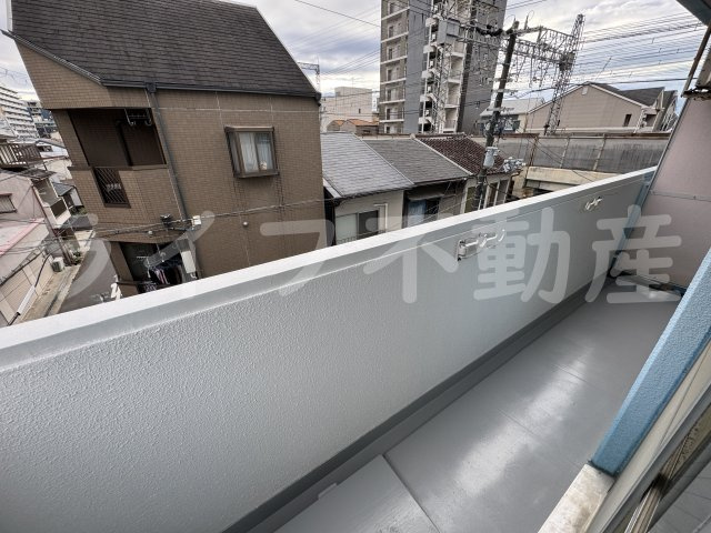 TAIHOメゾン大今里のバルコニー|落ち着いた時間を過ごせるバルコニーです