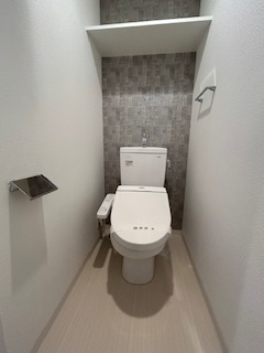 S-RESIDENCE江坂Eminenceのトイレ|シンプルで使いやすいトイレです