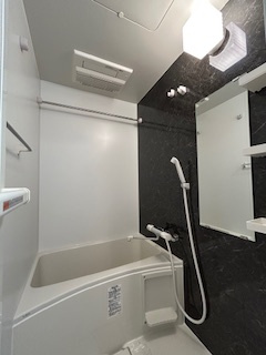 S-RESIDENCE江坂Eminenceの浴室|コンパクトで使いやすいお風呂です
