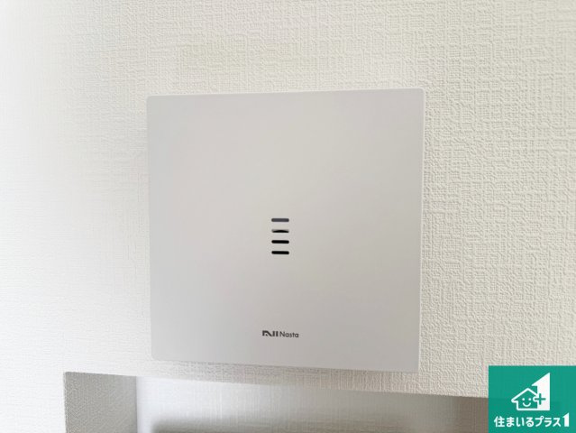 神戸市北区星和台　第24-1期　新築一戸建ての防犯設備|カラーモニターインターホン！声だけでなく来訪者の姿や顔がモニターで確認できるので、小さなお子様がいらっしゃるご家庭でも安心できます！