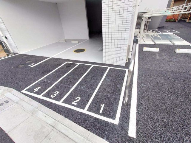 メイクス東向島Ⅱのその他共用部分|バイク置き場