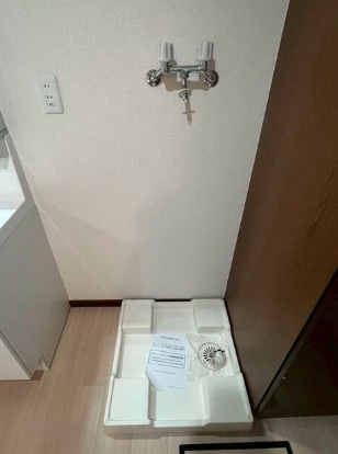 ヒューリック浅草一丁目の設備|洗濯機置場