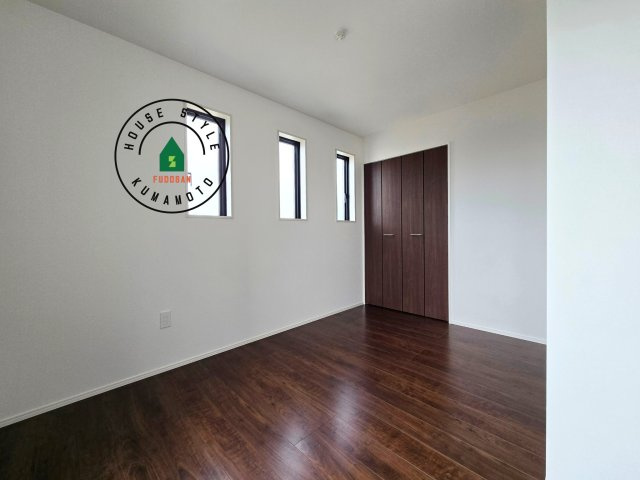 熊本市東区八反田1丁目第1₋4棟(5号棟)の子供部屋|穏やかな光が差し込む室内には、穏やかな時間が流れます。