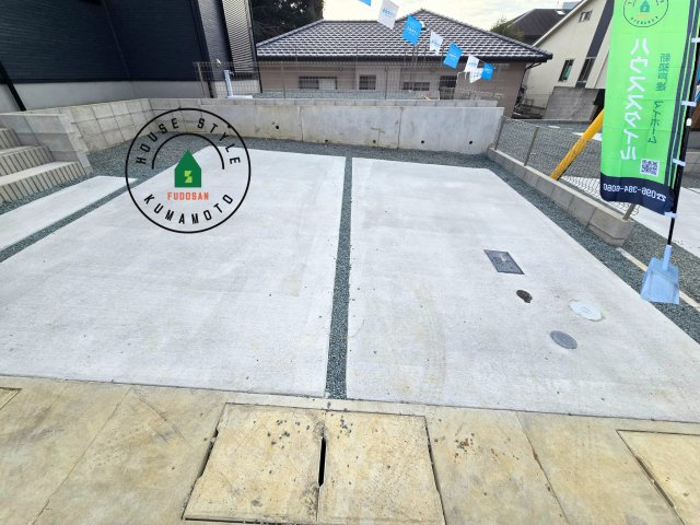 熊本市東区八反田1丁目第1₋4棟(5号棟)の駐車場|駐車場になります。