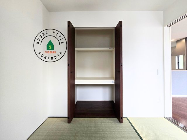 熊本市東区八反田1丁目第1₋4棟(5号棟)の収納|収納には困りません。
