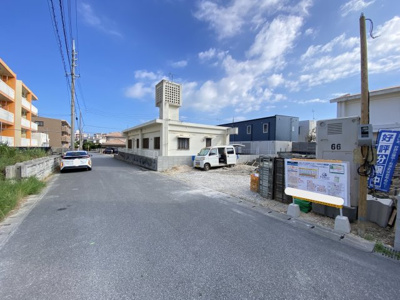 【前面道路含む現地写真】 | 中城村南上原（限定1棟） | ※北東側公道6m♪