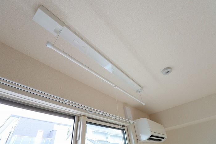 Always Friendly学園の森の設備|室内物干し