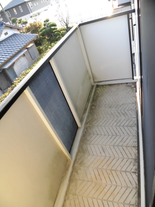 ベルメゾン藤﨑のバルコニー