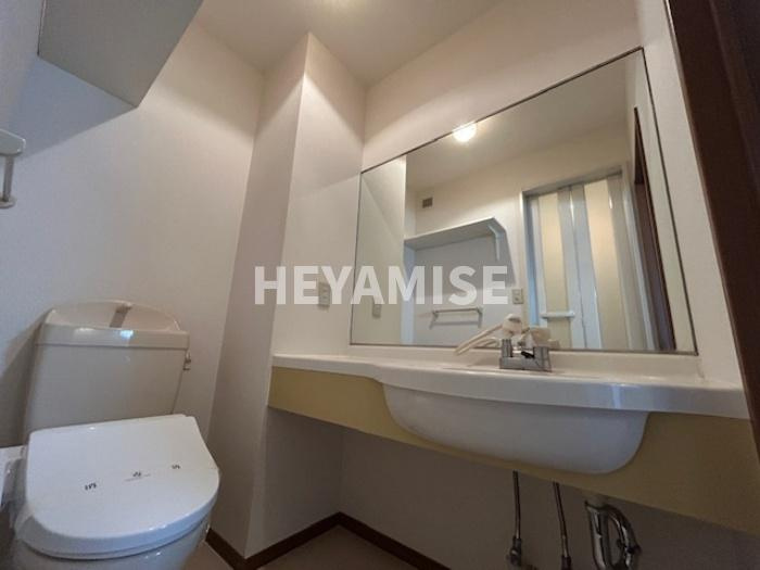 ボヌール三城の洗面所