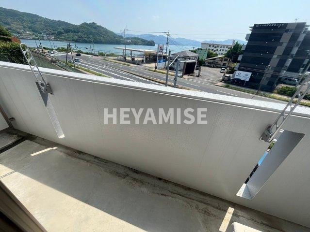 アミティ久原のバルコニー