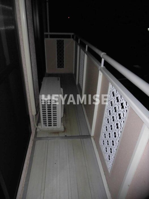 レジデンスIMAZU B棟のバルコニー