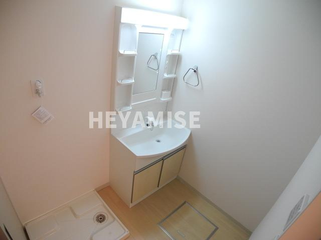 コンフォートハイツ小船越の洗面所|※室内画像は別号室(反転)