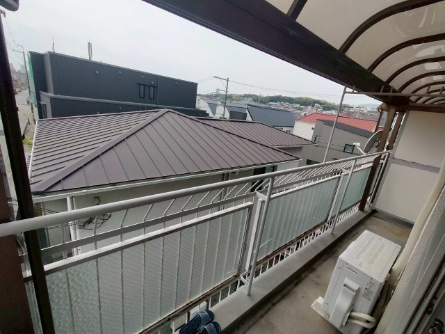 甲東ライフのバルコニー