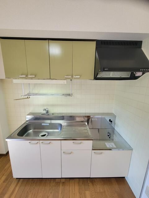 マンションベルベルのキッチン