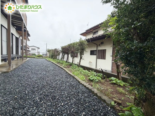 日立市台原町3丁目　中古戸建の庭|お子様の元気なお外遊びも、自宅のお庭なら安心ですね(^^♪