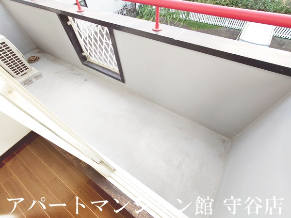 グラースの森Ⅱのバルコニー