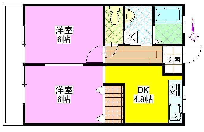 グラースの森Ⅱの間取り