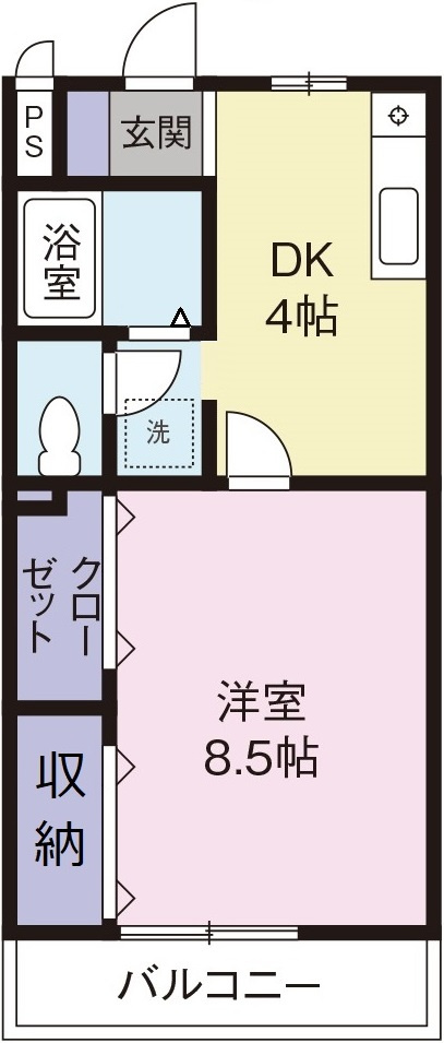 GRACY山城西の間取り