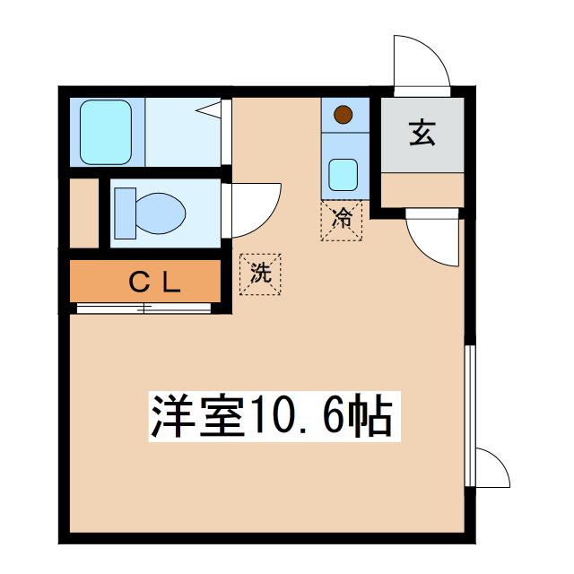 コスモスマンションの間取り