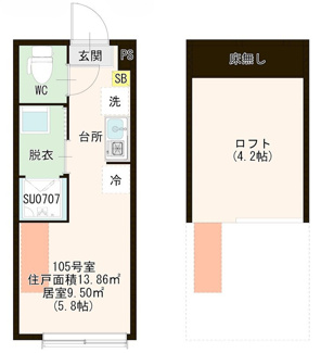 【間取り】 | ハーモニーテラス浮間舟渡 | 間取り図！