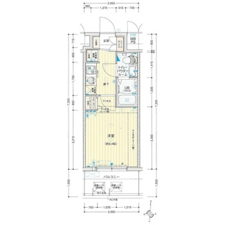 【間取り】 | アドバンス大阪イースト