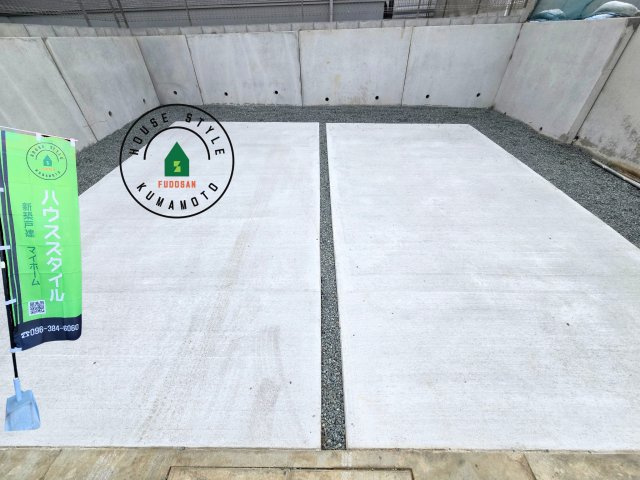 熊本市東区八反田1丁目第1₋4棟(7号棟)の駐車場|駐車場になります。