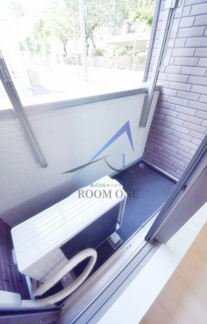 グランディール柴又のバルコニー|バルコニーです。