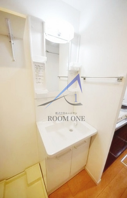 グランディール柴又の洗面所|洗面台です。