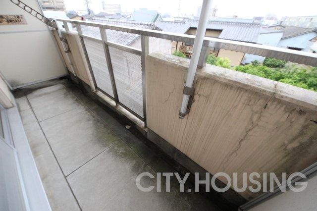 LUCE住吉のバルコニー