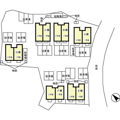 【区画図】 | ロイヤルコートＣ