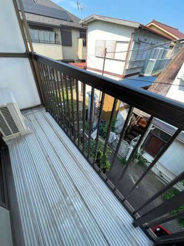 スィーダーハウスのバルコニー