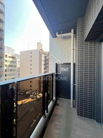 スワンズシティ谷町ブリエのバルコニー|同マンション別部屋：参考写真