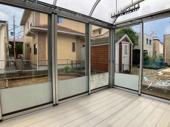 筑紫野市岡田3丁目戸建の庭