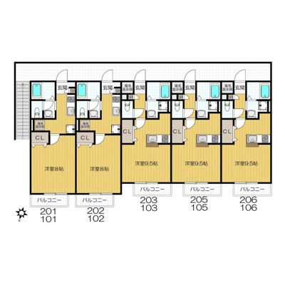 【その他】 | ルミエール（旭区太子橋） | フロア図面