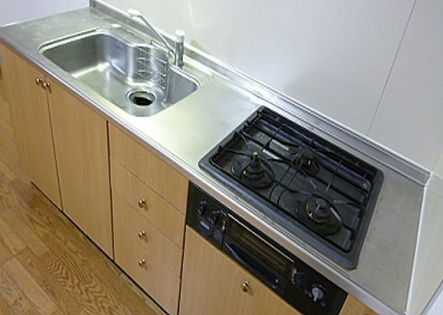 サンライズマンションのキッチン