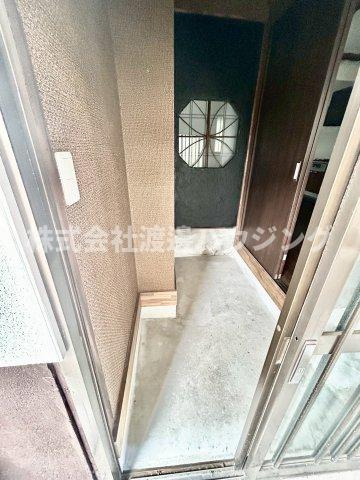 吉田1丁目平屋の玄関