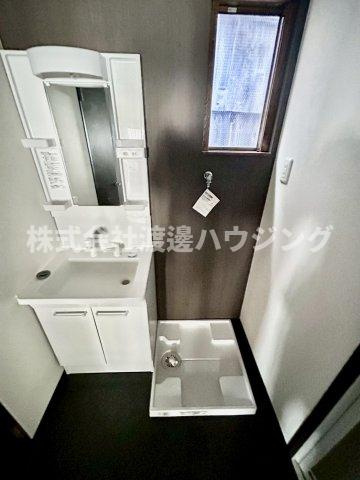 吉田1丁目平屋の設備|室内洗濯パン