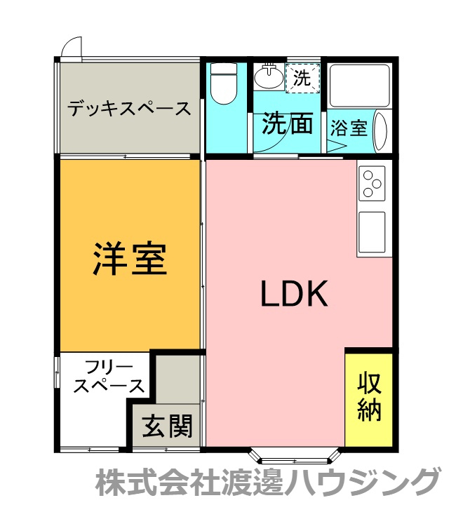 吉田1丁目平屋の間取り