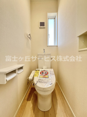 【トイレ】 | 裾野市佐野 7期 新築一戸建て 4号棟  | 2Fのトイレです