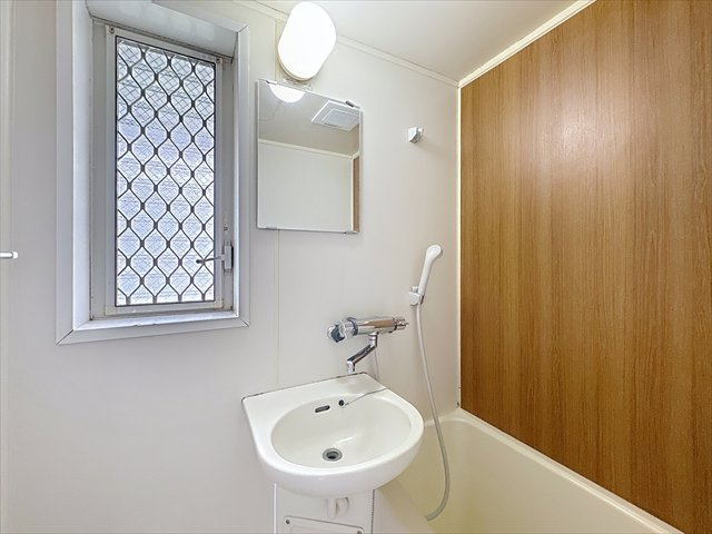 ビレッジ笠間の浴室