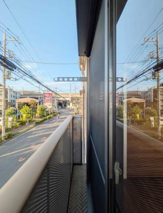 バーゴウ　フルリノベーション　シャーメゾン　駅近のバルコニー