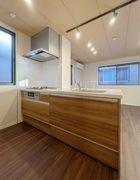 バーゴウ　フルリノベーション　シャーメゾン　駅近のキッチン