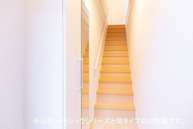 ソレアード　Ａの玄関