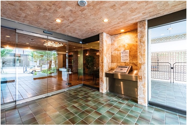 【エントランス】 | ★仲介手数料半額★ルミナス一番町(一番町に佇むヴィンテージ物件　新規リフォーム済み）