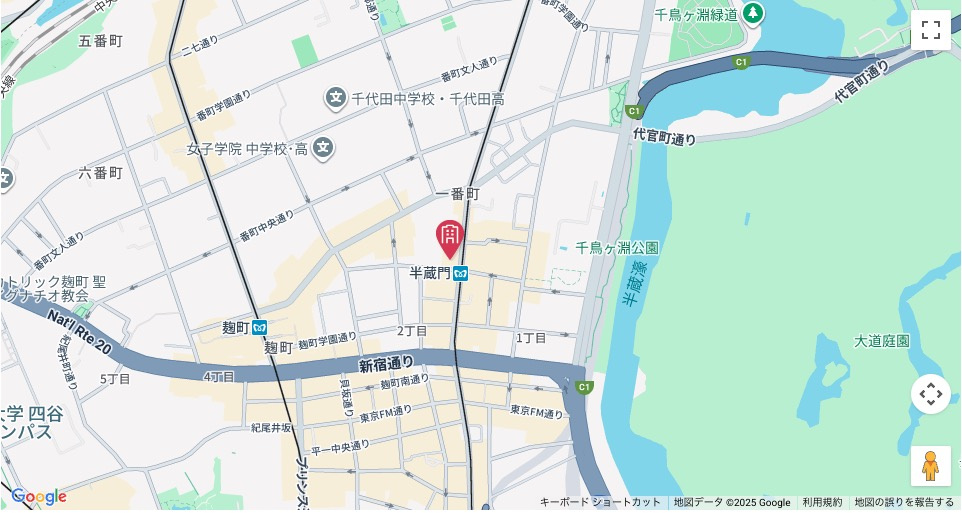 ★仲介手数料無料★ルミナス一番町(一番町に佇むヴィンテージ物件　新規リフォーム済み）の地図