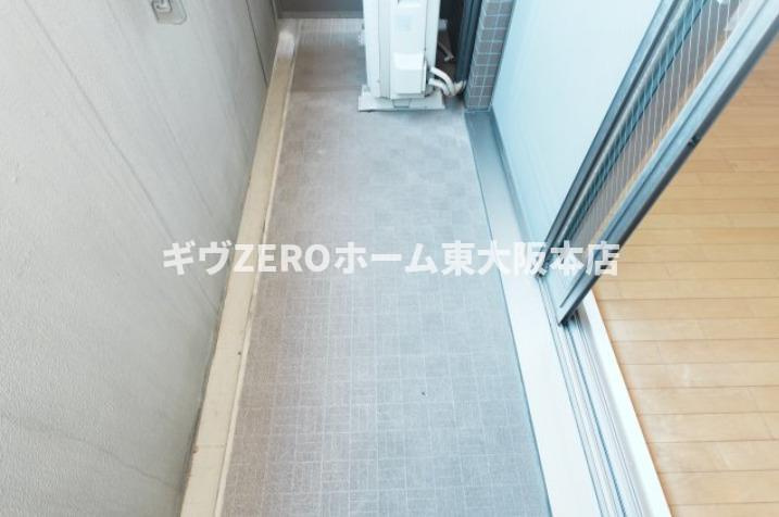 セイワパレス夕陽丘のバルコニー