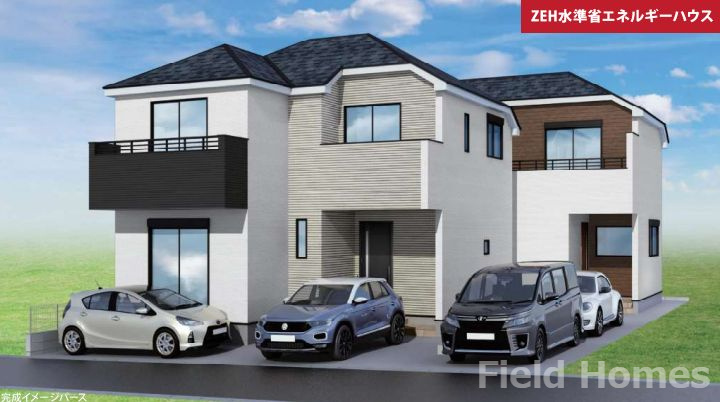 大和市中央林間3丁目新築戸建て　№2の外観|外観イメージ「大和市中央林間3丁目新築戸建て」