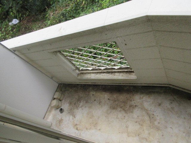 エバーグリーンハイツのバルコニー